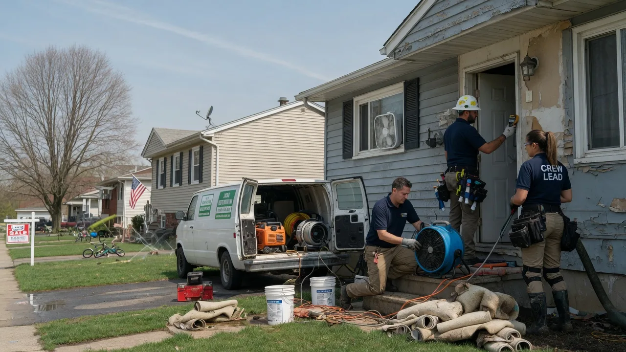 Flood Cleanup in Hitchita, OK near me