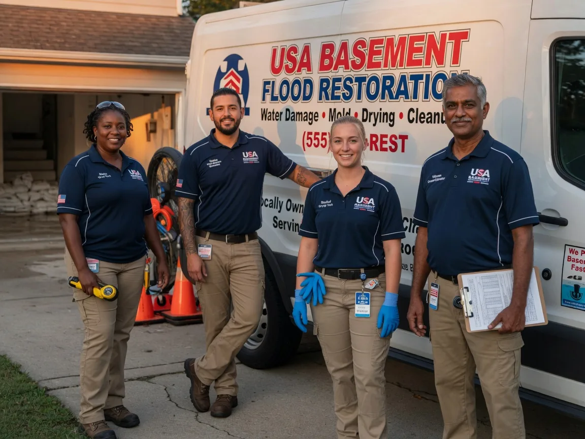 Basement Flood Cleanup company in Hitchita, OK